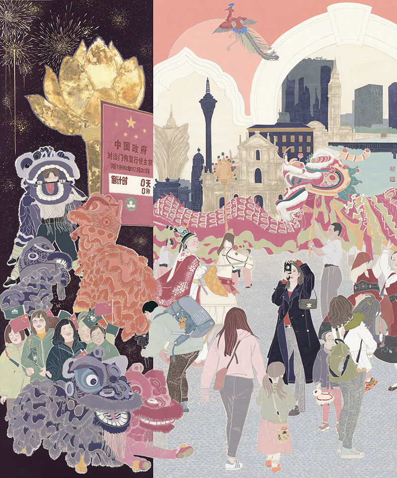 2022——高立鹏《盛世莲花》纸本 200cm×165cm_副本2.jpg